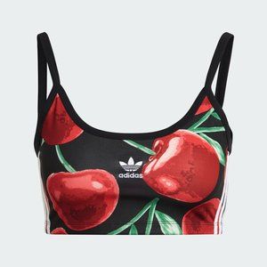 ADIDAS BRA TOP - CHERRY PRINT